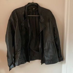Black H&M Leather Jacket